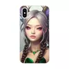 Заказать чехол для iPhone X/XS в Москве. Чехол для iPhone X/XS, объёмная печать Лесная фея от Дана Столыпина - готовые дизайны и нанесение принтов.