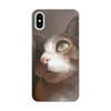 Заказать чехол для iPhone X/XS в Москве. Чехол для iPhone X/XS, объёмная печать Котик от Дана Столыпина - готовые дизайны и нанесение принтов.