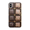 Заказать чехол для iPhone X/XS в Москве. Чехол для iPhone X/XS, объёмная печать Шоколад от THE_NISE  - готовые дизайны и нанесение принтов.