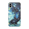 Заказать чехол для iPhone X/XS в Москве. Чехол для iPhone X/XS, объёмная печать Светящиеся акулы от Дана Столыпина - готовые дизайны и нанесение принтов.