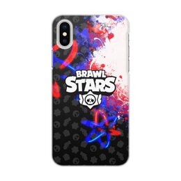 Заказать чехол для iPhone X/XS в Москве. Чехол для iPhone X/XS, объёмная печать Brawl Stars от THE_NISE  - готовые дизайны и нанесение принтов.