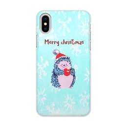 Заказать чехол для iPhone X/XS в Москве. Чехол для iPhone X/XS, объёмная печать Christmas от THE_NISE  - готовые дизайны и нанесение принтов.