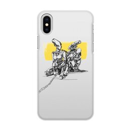 Заказать чехол для iPhone X/XS в Москве. Чехол для iPhone X/XS, объёмная печать В плену от Дана Столыпина - готовые дизайны и нанесение принтов.