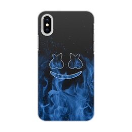 Заказать чехол для iPhone X/XS в Москве. Чехол для iPhone X/XS, объёмная печать Marshmello от THE_NISE  - готовые дизайны и нанесение принтов.