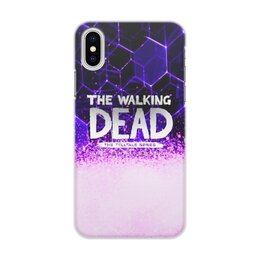 Заказать чехол для iPhone X/XS в Москве. Чехол для iPhone X/XS, объёмная печать The Walking Dead от THE_NISE  - готовые дизайны и нанесение принтов.