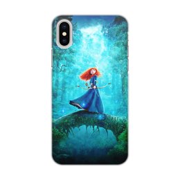 Заказать чехол для iPhone X/XS в Москве. Чехол для iPhone X/XS, объёмная печать Храбрая Сердцем от skynatural - готовые дизайны и нанесение принтов.