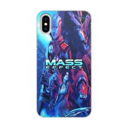 Заказать чехол для iPhone X/XS в Москве. Чехол для iPhone X/XS, объёмная печать Mass Effect Legendary Edition от THE_NISE  - готовые дизайны и нанесение принтов.