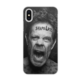 Заказать чехол для iPhone X/XS в Москве. Чехол для iPhone X/XS, объёмная печать Shameless от THE_NISE  - готовые дизайны и нанесение принтов.