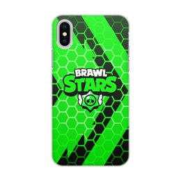 Заказать чехол для iPhone X/XS в Москве. Чехол для iPhone X/XS, объёмная печать Brawl Stars от THE_NISE  - готовые дизайны и нанесение принтов.