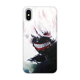 Заказать чехол для iPhone X/XS в Москве. Чехол для iPhone X/XS, объёмная печать Tokyo Ghoul от Дана Столыпина - готовые дизайны и нанесение принтов.