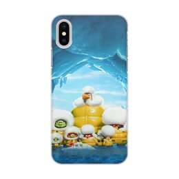 Заказать чехол для iPhone X/XS в Москве. Чехол для iPhone X/XS, объёмная печать Angry Birds от skynatural - готовые дизайны и нанесение принтов.