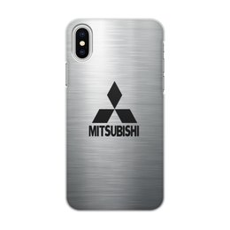 Заказать чехол для iPhone X/XS в Москве. Чехол для iPhone X/XS, объёмная печать Mitsubishi от THE_NISE  - готовые дизайны и нанесение принтов.