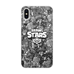 Заказать чехол для iPhone X/XS в Москве. Чехол для iPhone X/XS, объёмная печать Brawl Stars от THE_NISE  - готовые дизайны и нанесение принтов.