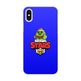 Заказать чехол для iPhone X/XS в Москве. Чехол для iPhone X/XS, объёмная печать Brawl Stars от THE_NISE  - готовые дизайны и нанесение принтов.