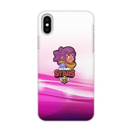 Заказать чехол для iPhone X/XS в Москве. Чехол для iPhone X/XS, объёмная печать Brawl Stars от THE_NISE  - готовые дизайны и нанесение принтов.