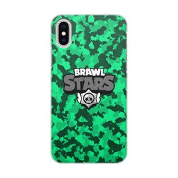 Заказать чехол для iPhone X/XS в Москве. Чехол для iPhone X/XS, объёмная печать Brawl Stars от THE_NISE  - готовые дизайны и нанесение принтов.