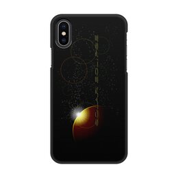 Заказать чехол для iPhone X/XS в Москве. Чехол для iPhone X/XS, объёмная печать Затмение Солнца. от Zorgo-Art  - готовые дизайны и нанесение принтов.