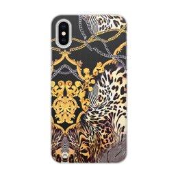 Заказать чехол для iPhone X/XS в Москве. Чехол для iPhone X/XS, объёмная печать Vintage Design от balden - готовые дизайны и нанесение принтов.