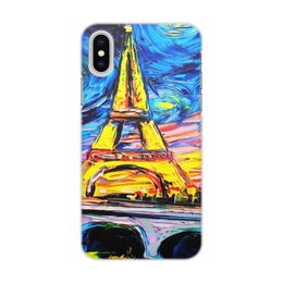 Заказать чехол для iPhone X/XS в Москве. Чехол для iPhone X/XS, объёмная печать Van Gogh от THE_NISE  - готовые дизайны и нанесение принтов.