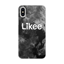 Заказать чехол для iPhone X/XS в Москве. Чехол для iPhone X/XS, объёмная печать Likee от THE_NISE  - готовые дизайны и нанесение принтов.