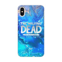 Заказать чехол для iPhone X/XS в Москве. Чехол для iPhone X/XS, объёмная печать The Walking Dead от THE_NISE  - готовые дизайны и нанесение принтов.