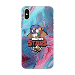 Заказать чехол для iPhone X/XS в Москве. Чехол для iPhone X/XS, объёмная печать Brawl Stars от THE_NISE  - готовые дизайны и нанесение принтов.