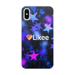 Заказать чехол для iPhone X/XS в Москве. Чехол для iPhone X/XS, объёмная печать Likee от THE_NISE  - готовые дизайны и нанесение принтов.