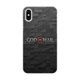 Заказать чехол для iPhone X/XS в Москве. Чехол для iPhone X/XS, объёмная печать God of War от THE_NISE  - готовые дизайны и нанесение принтов.