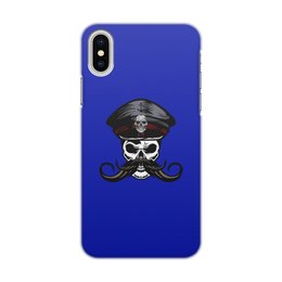 Заказать чехол для iPhone X/XS в Москве. Чехол для iPhone X/XS, объёмная печать Череп от THE_NISE  - готовые дизайны и нанесение принтов.