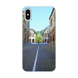 Заказать чехол для iPhone X/XS в Москве. Чехол для iPhone X/XS, объёмная печать Дорога в небо от Zep. Printio - готовые дизайны и нанесение принтов.