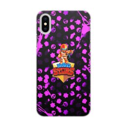 Заказать чехол для iPhone X/XS в Москве. Чехол для iPhone X/XS, объёмная печать Brawl Stars от THE_NISE  - готовые дизайны и нанесение принтов.