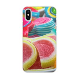 Заказать чехол для iPhone X/XS в Москве. Чехол для iPhone X/XS, объёмная печать мармелад от THE_NISE  - готовые дизайны и нанесение принтов.