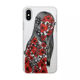 Заказать чехол для iPhone X/XS в Москве. Чехол для iPhone X/XS, объёмная печать Скованная цепью от Дана Столыпина - готовые дизайны и нанесение принтов.