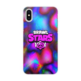 Заказать чехол для iPhone X/XS в Москве. Чехол для iPhone X/XS, объёмная печать Brawl Stars от THE_NISE  - готовые дизайны и нанесение принтов.