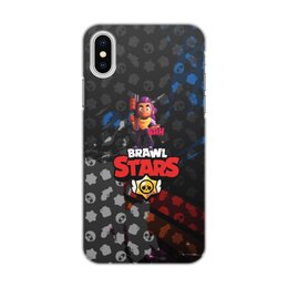 Заказать чехол для iPhone X/XS в Москве. Чехол для iPhone X/XS, объёмная печать Brawl Stars от THE_NISE  - готовые дизайны и нанесение принтов.