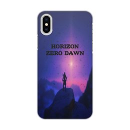 Заказать чехол для iPhone X/XS в Москве. Чехол для iPhone X/XS, объёмная печать Horizon Zero Dawn от THE_NISE  - готовые дизайны и нанесение принтов.