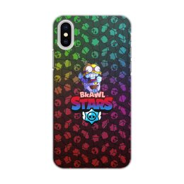 Заказать чехол для iPhone X/XS в Москве. Чехол для iPhone X/XS, объёмная печать Brawl Stars от THE_NISE  - готовые дизайны и нанесение принтов.