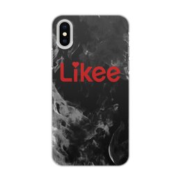 Заказать чехол для iPhone X/XS в Москве. Чехол для iPhone X/XS, объёмная печать Likee от THE_NISE  - готовые дизайны и нанесение принтов.