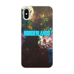 Заказать чехол для iPhone X/XS в Москве. Чехол для iPhone X/XS, объёмная печать Borderlands от THE_NISE  - готовые дизайны и нанесение принтов.