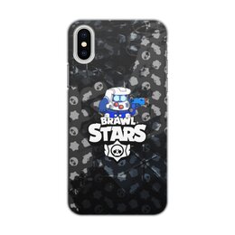 Заказать чехол для iPhone X/XS в Москве. Чехол для iPhone X/XS, объёмная печать Brawl Stars от THE_NISE  - готовые дизайны и нанесение принтов.