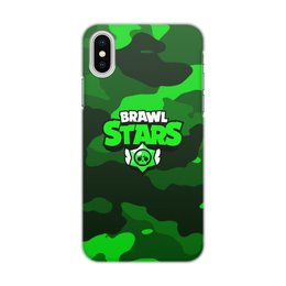 Заказать чехол для iPhone X/XS в Москве. Чехол для iPhone X/XS, объёмная печать Brawl Stars от THE_NISE  - готовые дизайны и нанесение принтов.