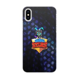 Заказать чехол для iPhone X/XS в Москве. Чехол для iPhone X/XS, объёмная печать Brawl Stars от THE_NISE  - готовые дизайны и нанесение принтов.