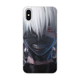 Заказать чехол для iPhone X/XS в Москве. Чехол для iPhone X/XS, объёмная печать Tokyo Ghoul от Дана Столыпина - готовые дизайны и нанесение принтов.