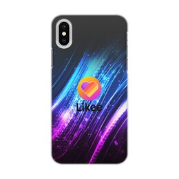 Заказать чехол для iPhone X/XS в Москве. Чехол для iPhone X/XS, объёмная печать Likee от THE_NISE  - готовые дизайны и нанесение принтов.