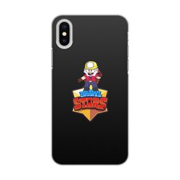 Заказать чехол для iPhone X/XS в Москве. Чехол для iPhone X/XS, объёмная печать Brawl Stars от THE_NISE  - готовые дизайны и нанесение принтов.