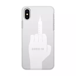 Заказать чехол для iPhone X/XS в Москве. Чехол для iPhone X/XS, объёмная печать Вакцинация covid-19 от Дана Столыпина - готовые дизайны и нанесение принтов.