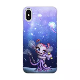 Заказать чехол для iPhone X/XS в Москве. Чехол для iPhone X/XS, объёмная печать Дочь Посейдона от Дана Столыпина - готовые дизайны и нанесение принтов.
