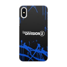 Заказать чехол для iPhone X/XS в Москве. Чехол для iPhone X/XS, объёмная печать Division 2 от THE_NISE  - готовые дизайны и нанесение принтов.