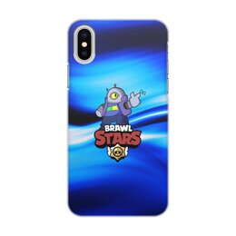 Заказать чехол для iPhone X/XS в Москве. Чехол для iPhone X/XS, объёмная печать Brawl Stars от THE_NISE  - готовые дизайны и нанесение принтов.