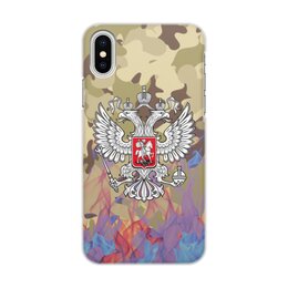 Заказать чехол для iPhone X/XS в Москве. Чехол для iPhone X/XS, объёмная печать Россия от THE_NISE  - готовые дизайны и нанесение принтов.